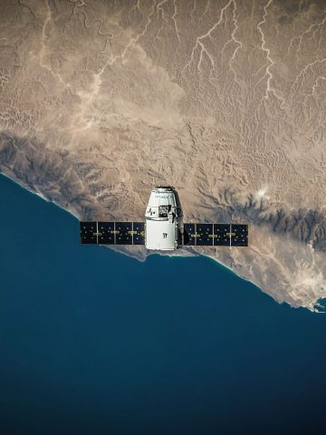 Autonomous space surfing satellites